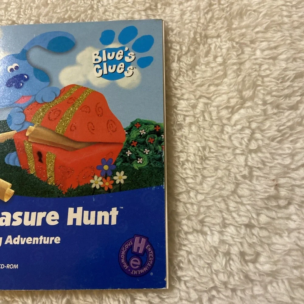 Blue's Treasure Hunt‎ Blues Clues CD-Rom PC Manual Only
